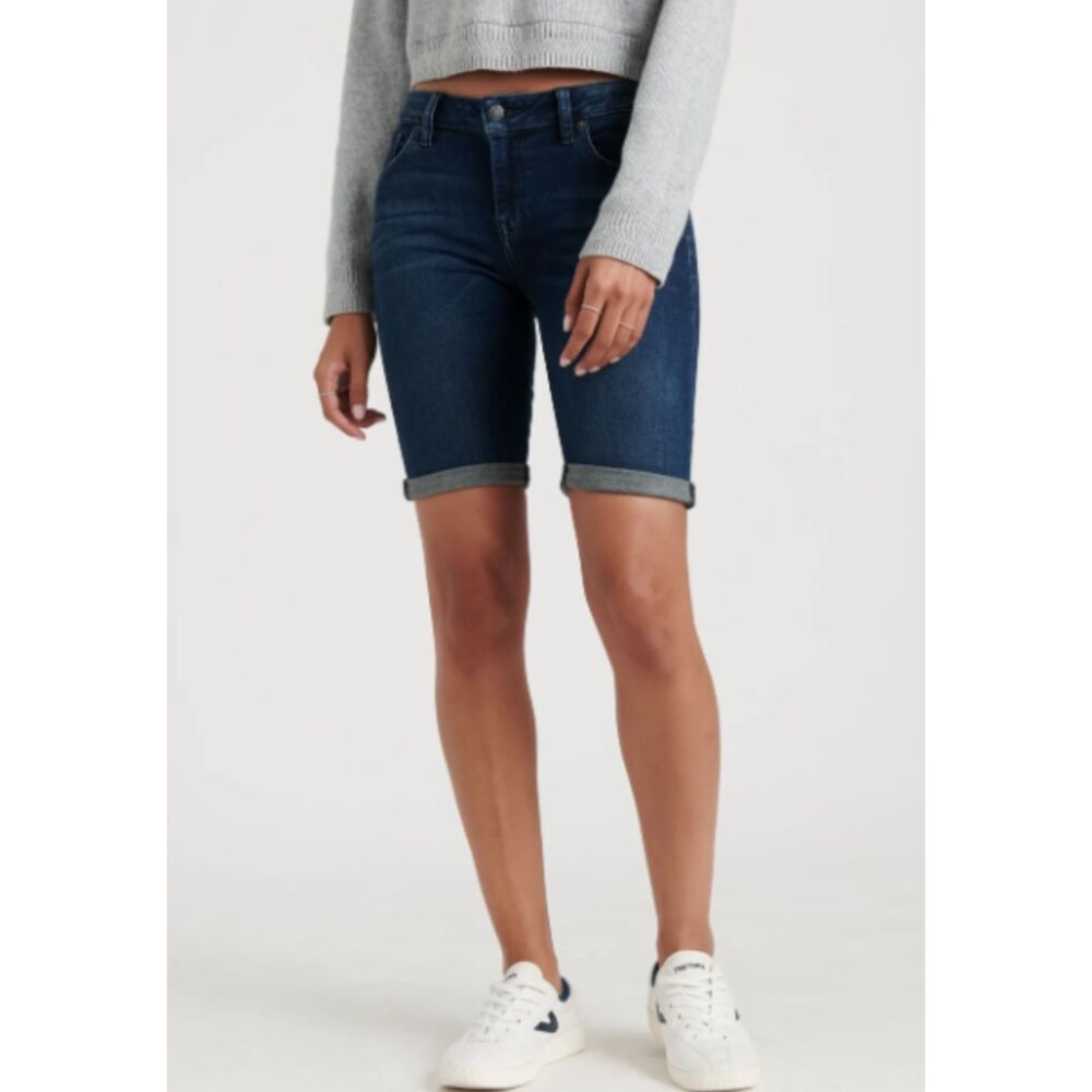 Lucky Brand Women's Zoe Bermuda Denim Jean Short Size 6
